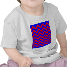 Red and Blue Zig Zags Tees