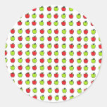 Red and Green Apples Stickers