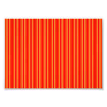 Red and Orange Stripey Hippie Pattern Photo Art