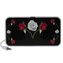 Red and White Roses speaker