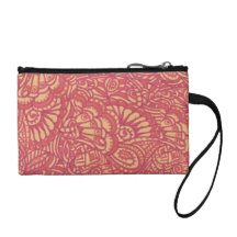 Red and Yellow Coin Purse
