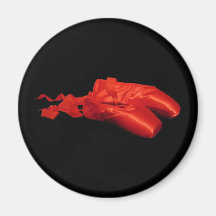 Red Ballet Shoes Refrigerator Magnet