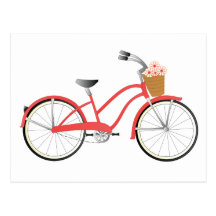 Red Bicycle Postcards