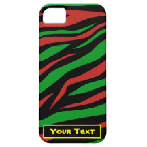 Red Black Green - A Tribe Called Quest Theme iPhone 5 Case