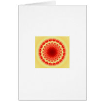 Red Bloom Greeting Card