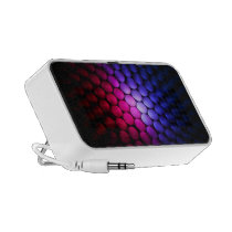 Red & Blue Dots  - iPod/iPhone/MP3 Speakers speakers