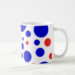 Red & blue dots Mug