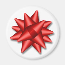 Red Bow Magnet