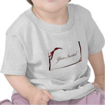 Red Bow Wedding Collection T Shirt