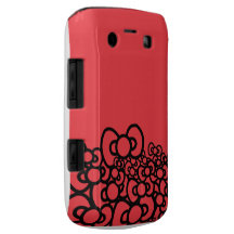 Red Bows Blackberry Case