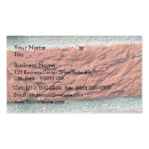 Red Brick Texture Business Card Templates
