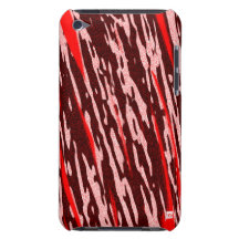 Red Camouflage IPod Touch Case-Mate Case