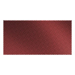 Red Carbon Fibre Patterned Personalised Photo Card