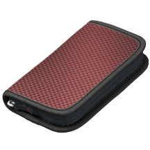 Red Carbon Fibre Patterned Planners