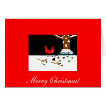Red Cardinal Greeting Card
