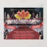 Red Carpet Bachelorette Party Invitation Personalised Flyer