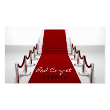Red Carpet Business Card