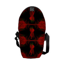 Red Chilies Rickshaw Messenger Bag