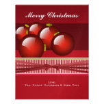 Red Christmas Ornaments Your Family Photo Invite
