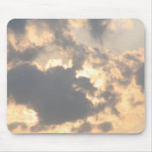 Red cloud mouse mat