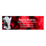 Red Corset Goth Business Card