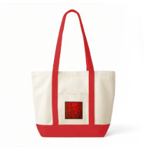 Red Creole Rain Tote Bag