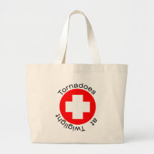 RED CROSS HERE BAG