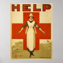 Red Cross Print