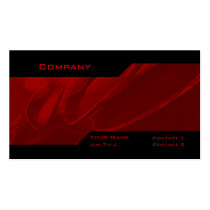 Red Custom Business Card business cards