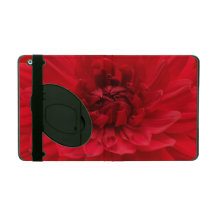 Red Dahlia iPad Folio Case