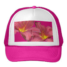 Red Daylily Coordinating Items Hat