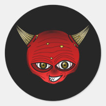 Red Devil Sticker