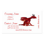 Red Dragon Business Cards business cards
