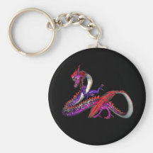 red dragon key chain