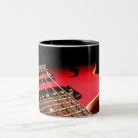Red Electric Guitar Mugs