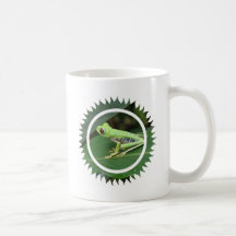 Red Eye Green Tree Frog Coffee Mug