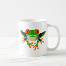 Red Eyed Tree Frog Mugs