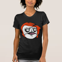 Red Female Me Gusta Comic Rage Face Meme Tee Shirt
