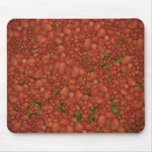 Red Field Mouse Mat