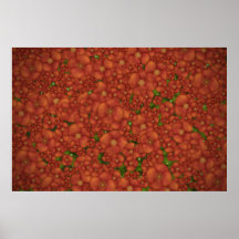 Red Field Poster