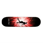 Red Figure Skating Skateboard Decks
