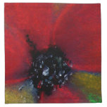 Red Flower, Poppy. Napkins