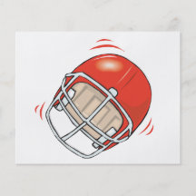 red football helmet flyer
