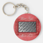 Red Frame Keychain