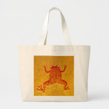 Red Frog Tote Bags