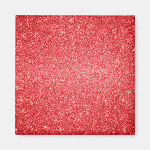 Red glitter stars magnets