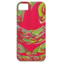 Red & Green Flora Vintage Hakuna Matata Gifts iPhone 5 Covers