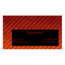 Red Grunge Stripes business cards