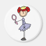 Red Haired Princess Magnet