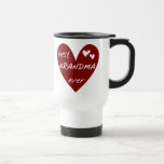 Red Heart Best Grandma Ever T-shirts and Gifts Coffee Mug